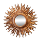 Vintage sun mirror with witch's eye mirror