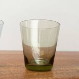 Coloured Shot Glasses German Mid-Century, 1960s, Set of 6