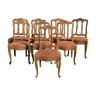 Series of 8 Neo-Rustic Chairs