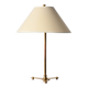 Brass table lamp by Josef Frank, original shade