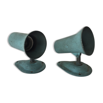 2 wall lights amps Lita