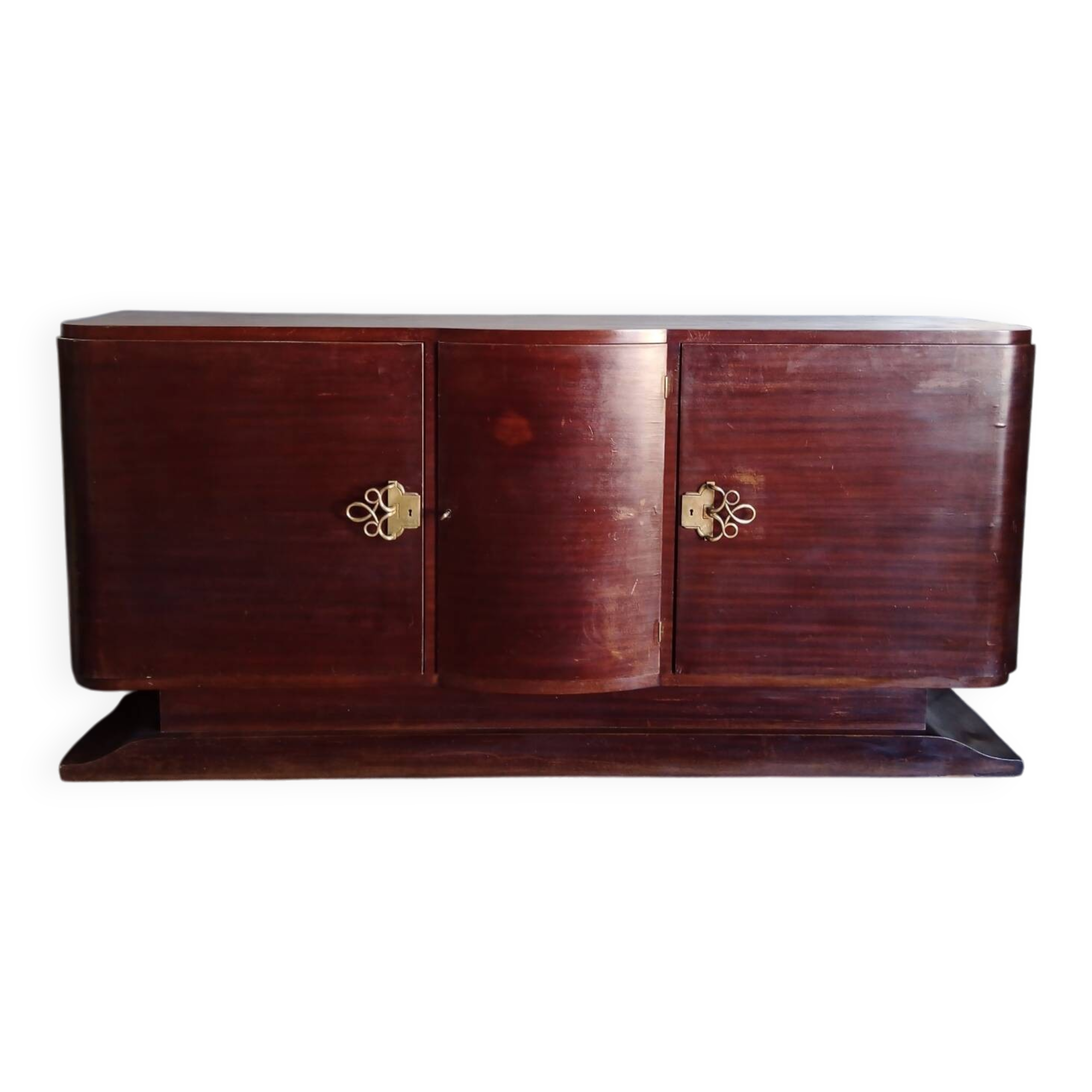 Art Deco sideboard with 3 doors