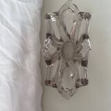 Openwork crystal fruit bowl