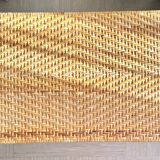 Rattan and Wrought Iron Nesting Tables