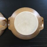 Set of 2 stoneware soup bowls