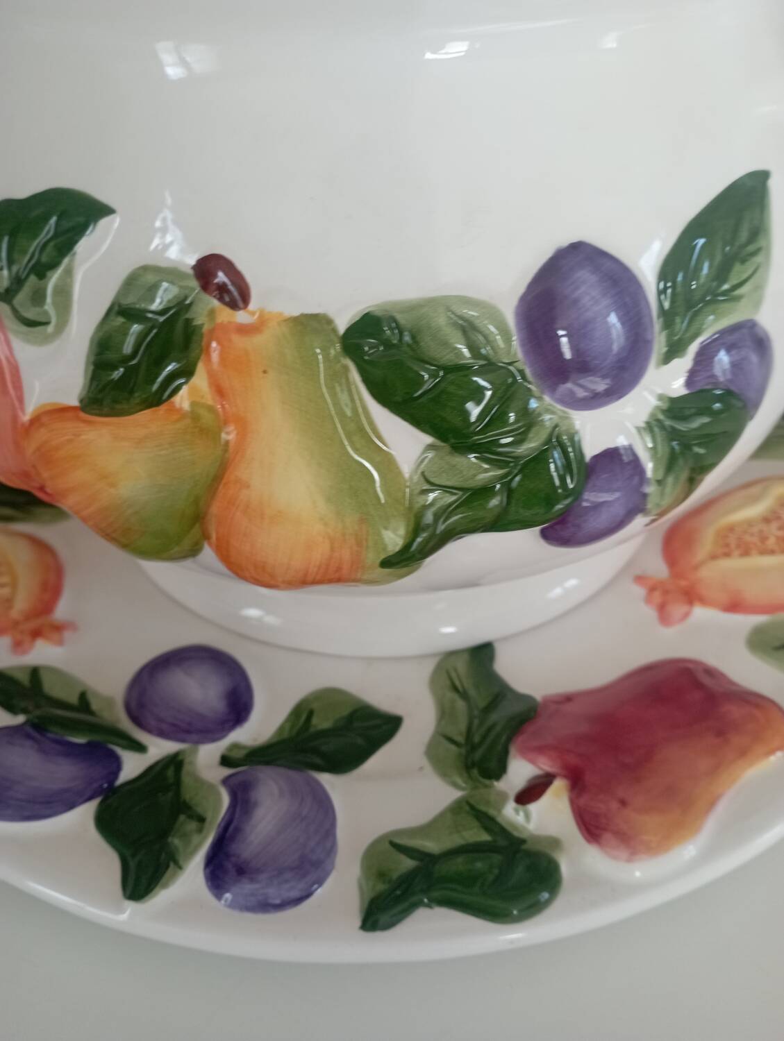 Slush tureen or fruit salad service