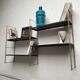 Metal wall shelf