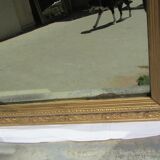 Gilded mirror Louis XVI style 157x89cm