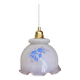 Vintage opaline lampshade pendant