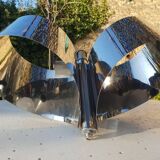 Lustre en inox 1970