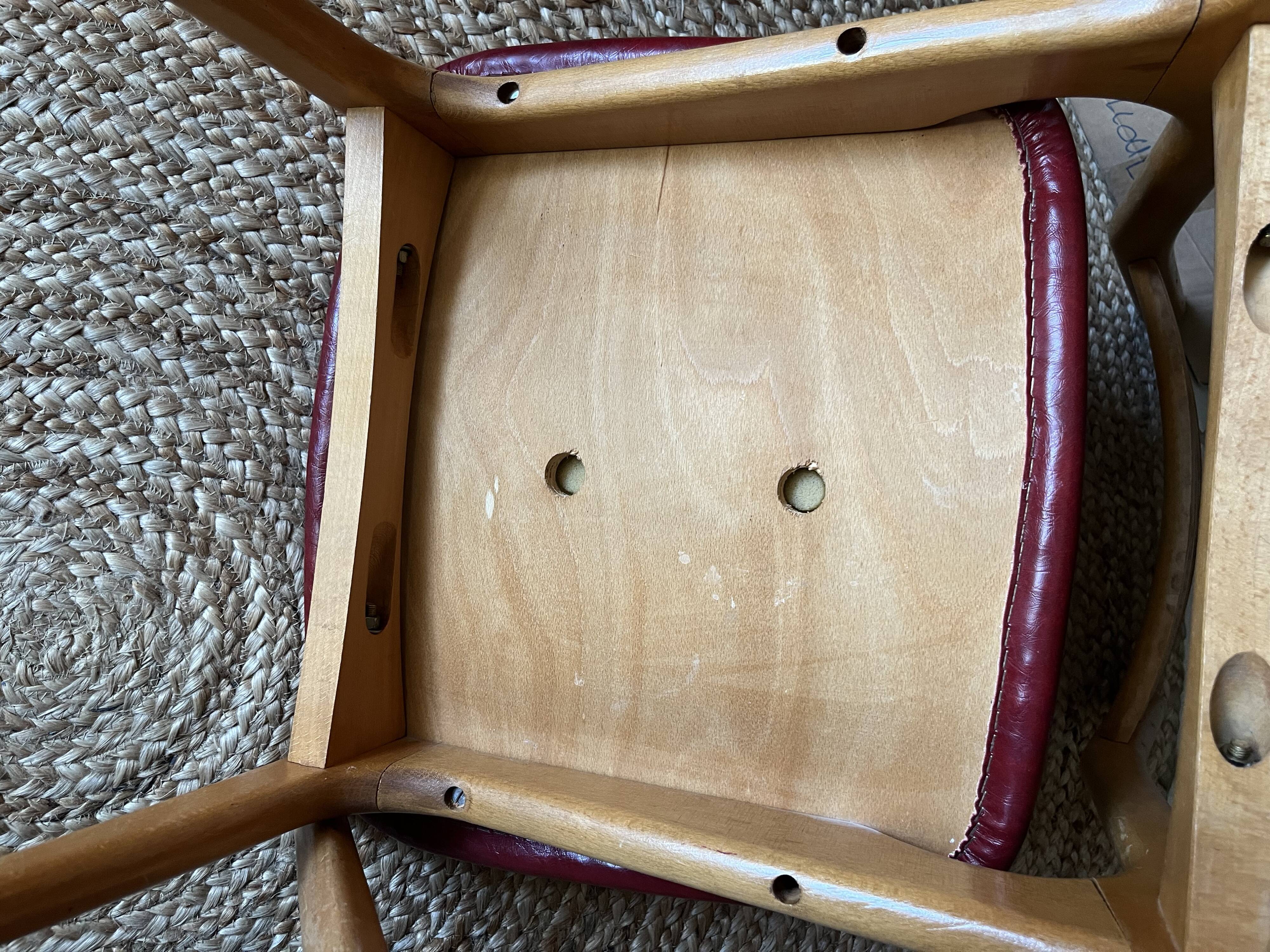 Set of 2 Scandinavian vintage chairs