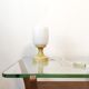 Yellow Glass Table Lamp by Ivan Jakes, 1960s