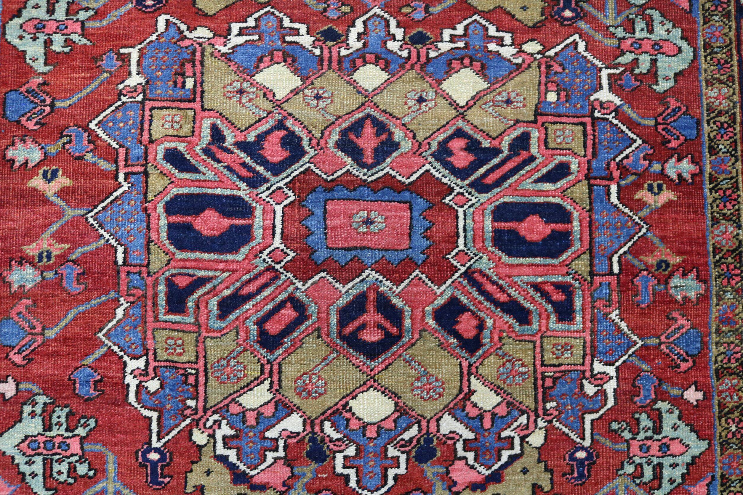 Handmade Heriz rug