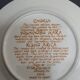 Chokin traditional Japanese art plate limited edition numbered (3472/7500) and signed.