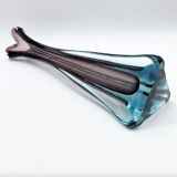 XXL eggplant vase / “Sommerso” — Italy, 1960/70s