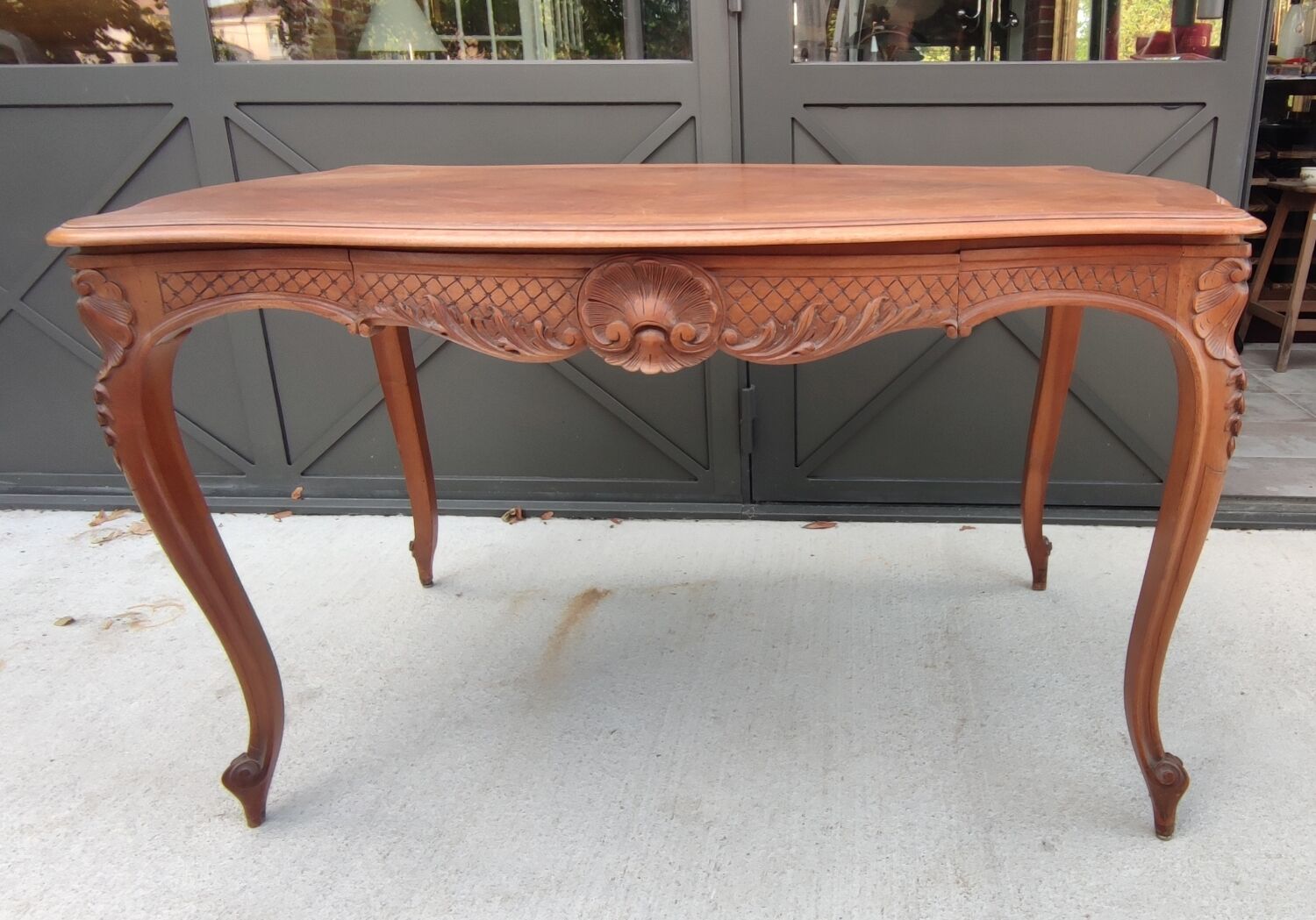 Old Louis XV style desk