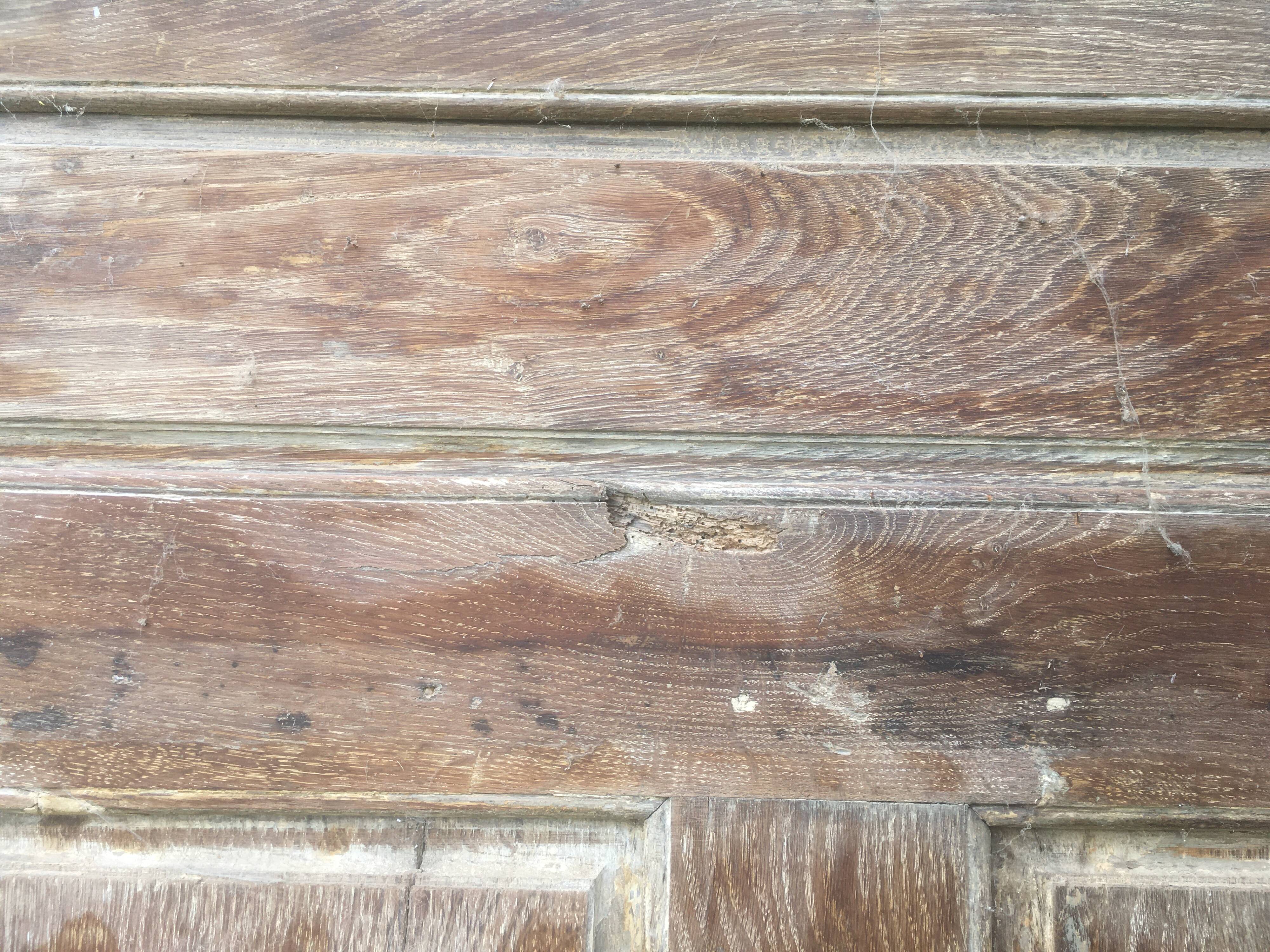 Old oak door from Burgundy