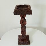 Brutalist standing ashtray from the 50s