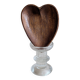 Heart-shaped pocket emptier