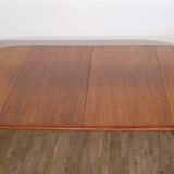 Danish extendable teak dining table 1960