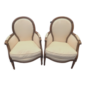 Paire de bergères de
