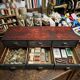 Antique workshop drawer unit from the 1920s.