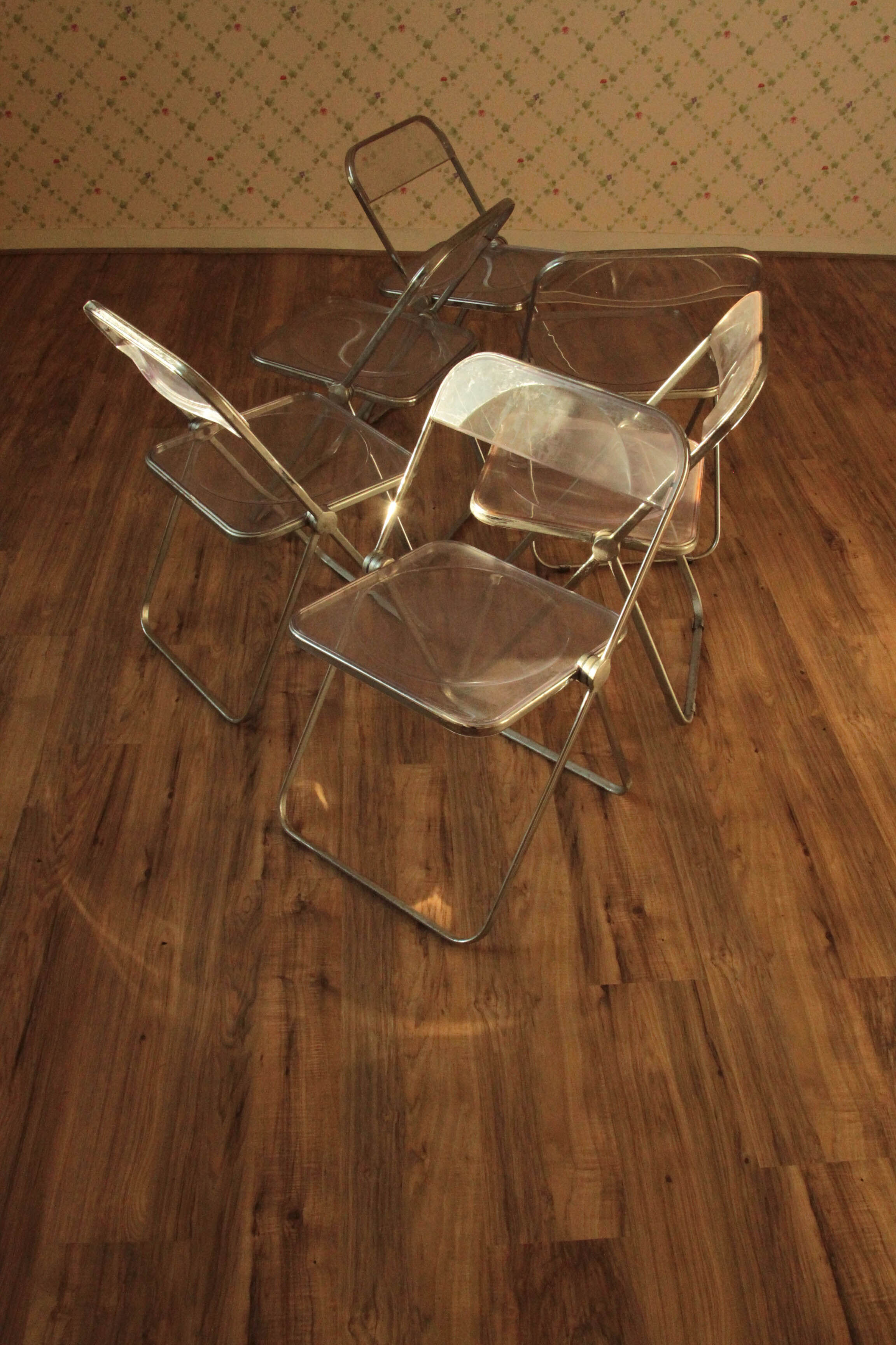 5 chairs folded castelli