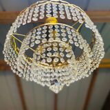 Vintage tassel ceiling chandelier