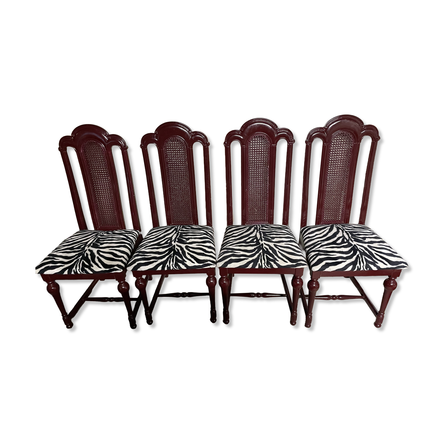 4 chaises, années 80