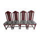 4 chaises, années 80