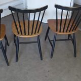 Lot of 3 chairs by Sven Erik Fryklund for Hagafors