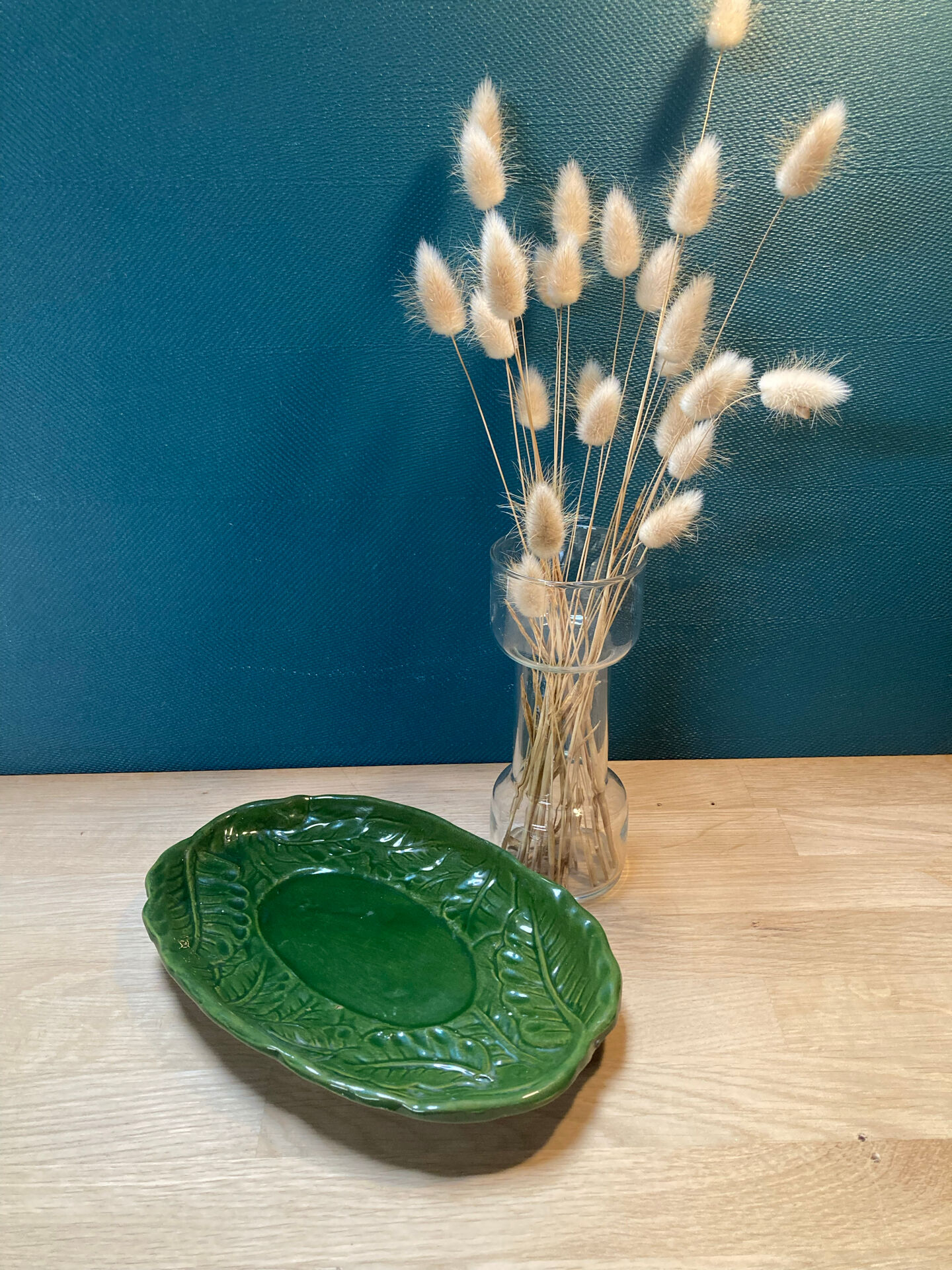 Plat barbotine vintage