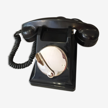 Téléphone en bakelite de bureau de 1954