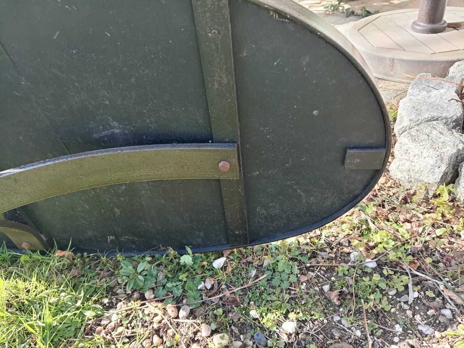 Vintage coffee table by Jean Jaffeux