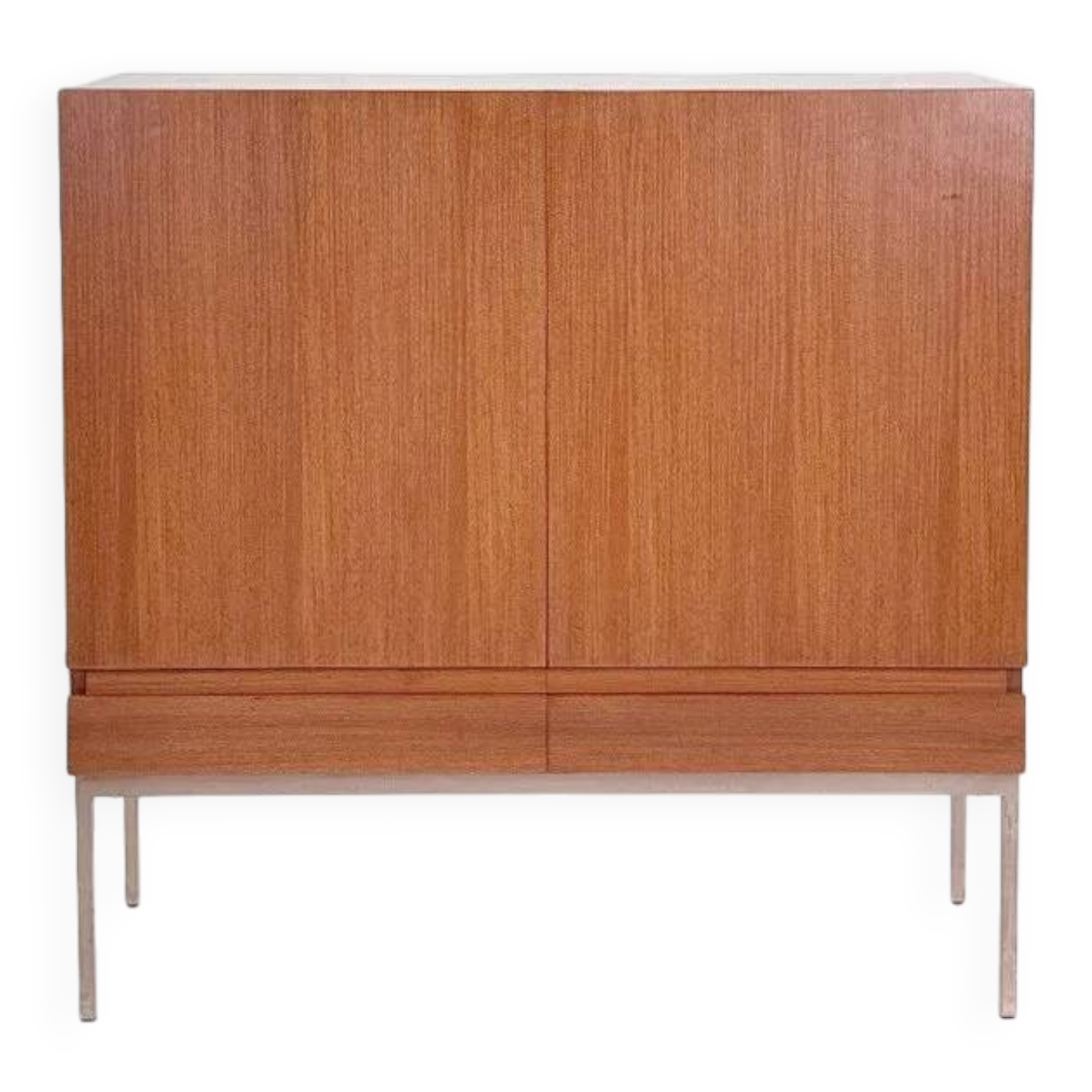 Mid-century teak highboard S21 by Dieter Waeckerlin for Behr