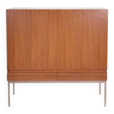 Mid-century teak highboard S21 by Dieter Waeckerlin for Behr