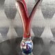Vintage Murano tulip vase with sulphur base (1960)