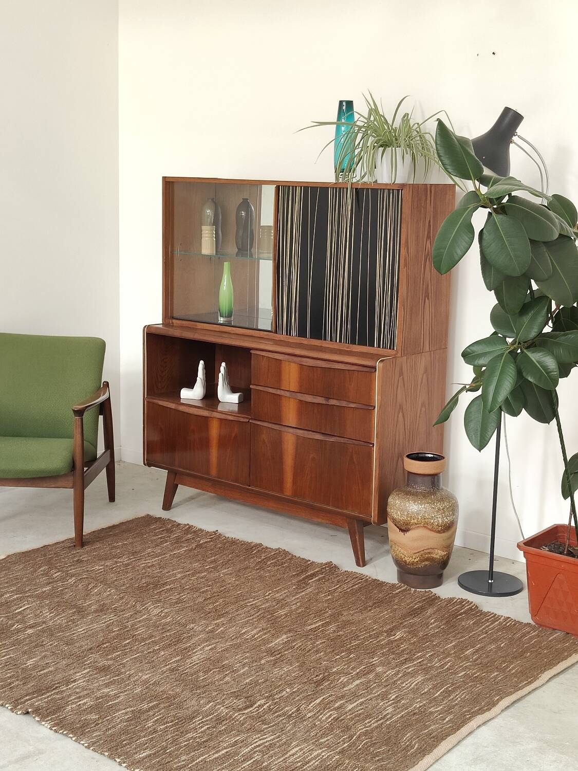 Dresser sideboard U372/386 B.Landsman and H.Nepozitek for Jitona 1960