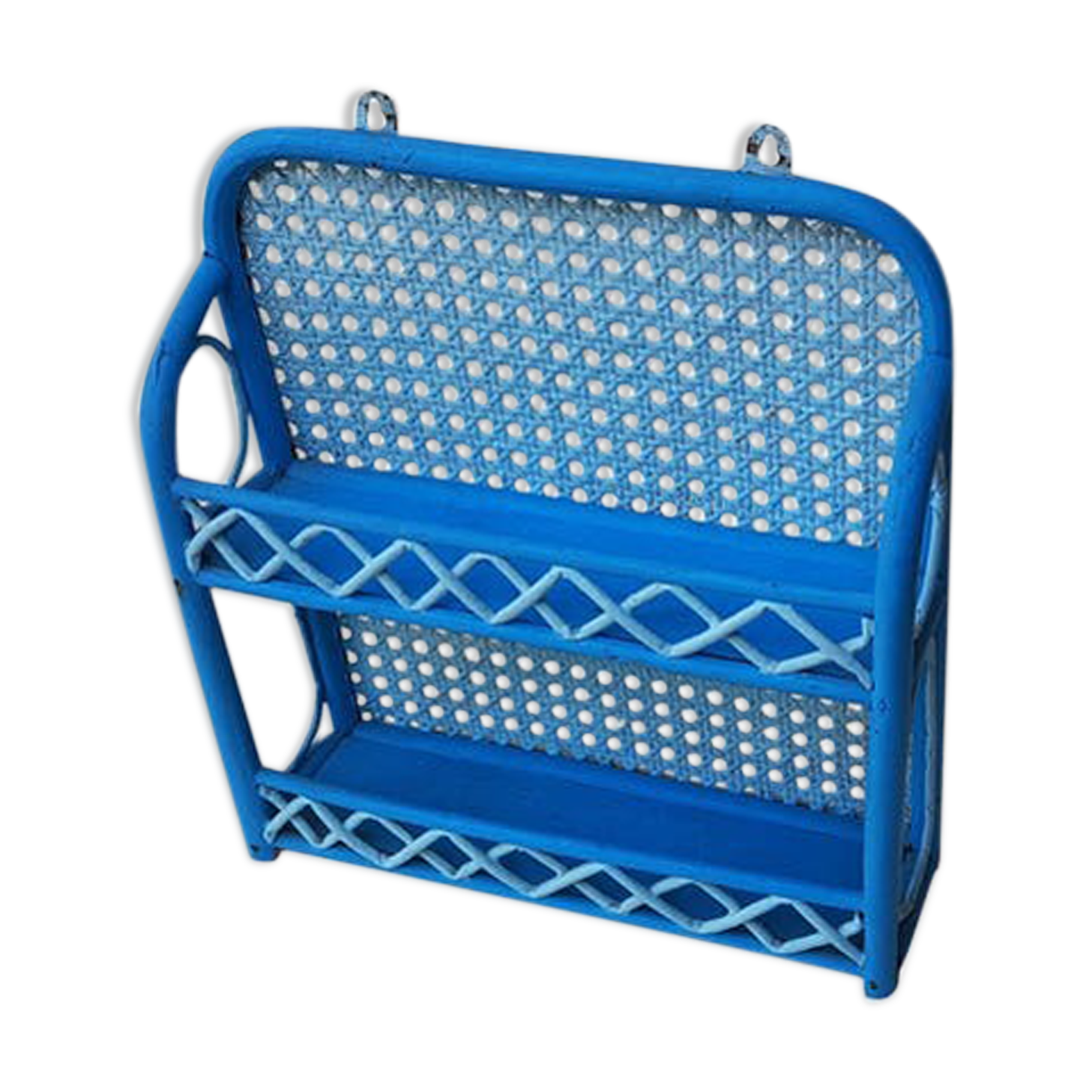 Wood and canning spice shelf