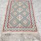 Handmade vintage Tunisian rug