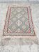 Handmade vintage Tunisian rug