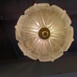 Vintage chandelier by Glashutte Limburg, 1960s