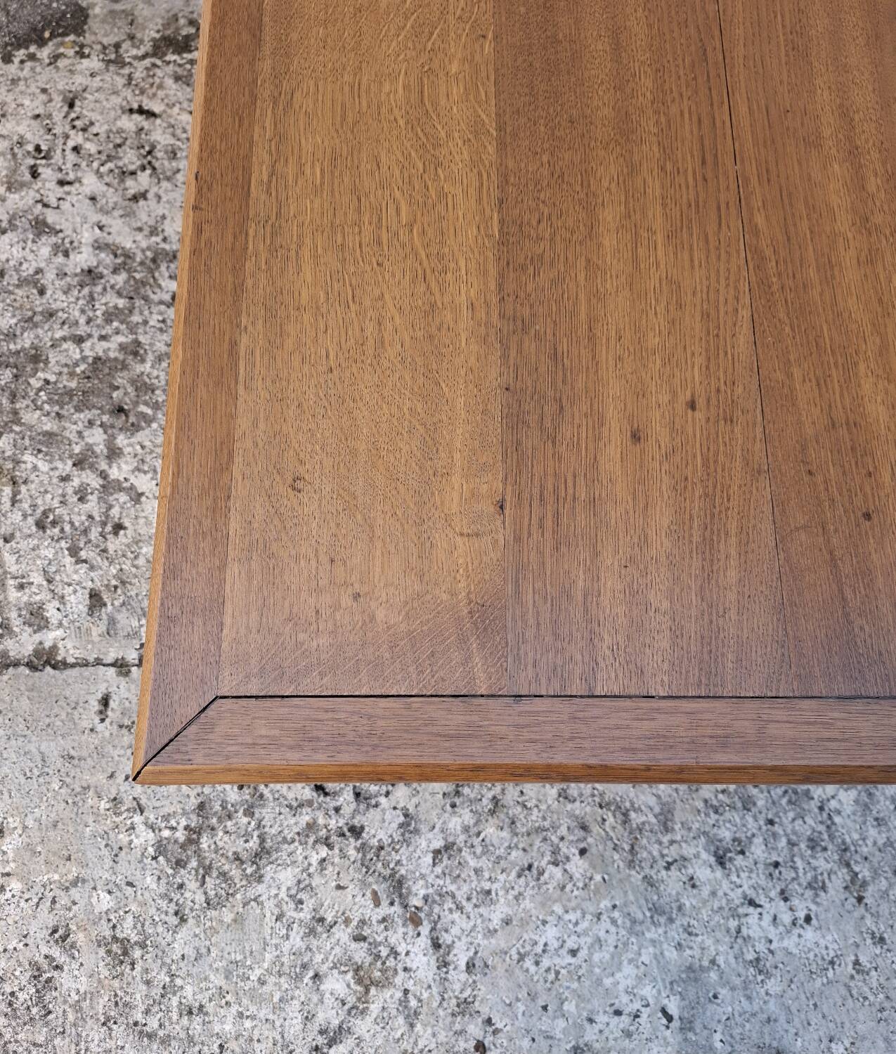Oak farmhouse table