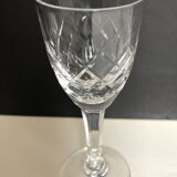 Ensemble de six verres à liqueur en cristal de Lorraine