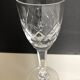 Ensemble de six verres à liqueur en cristal de Lorraine