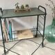 Vinyl holder table
