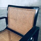 Italian Design Bentwood & Webbing Armchair, 1970s