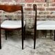 Chaises (série de 6) scandinaves en palissandre