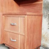 Vintage asymmetrical wardrobe