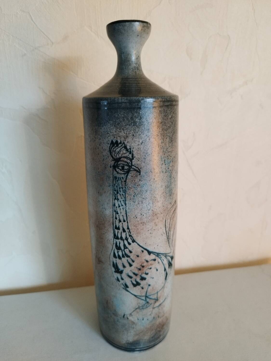 Duo de vases bouteilles en céramique Atelier Roy Montgolfier